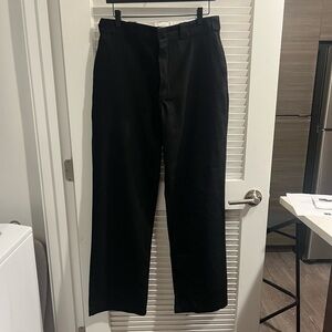 White Fox Black Pants